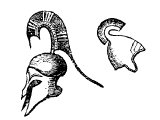 Greek helmets
